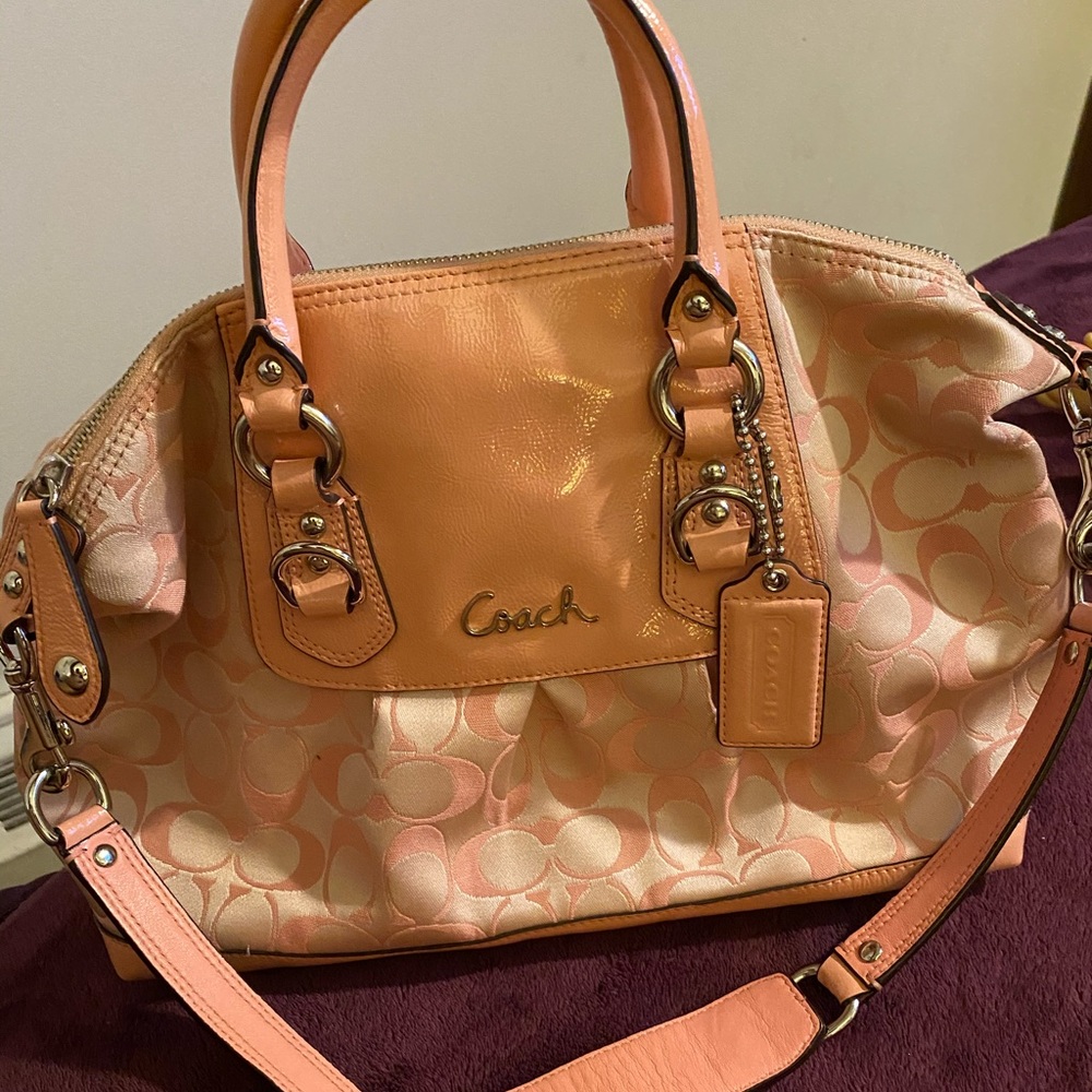 Coach Ashlee signature satchel
